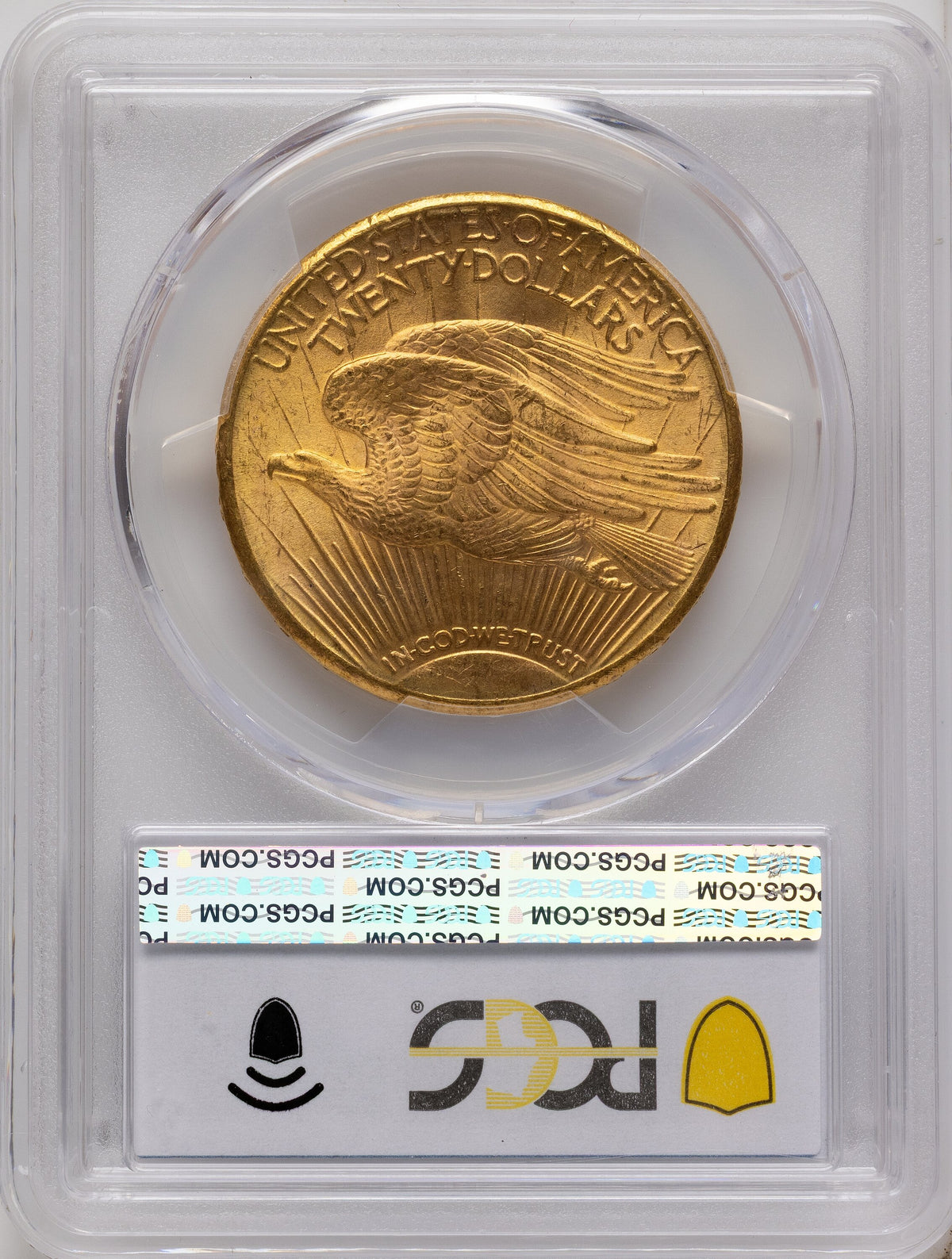 1909-S $20 Saint-Gaudens Double Eagle PCGS MS65