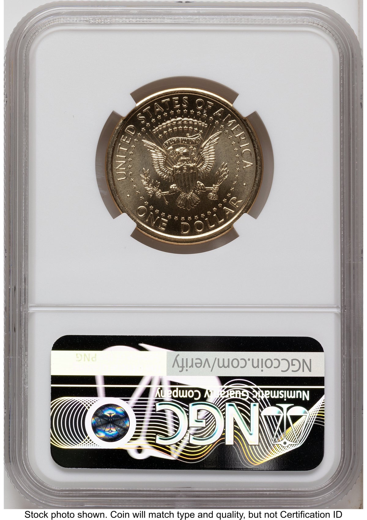 2026 Semiquincentennial President Donald J. Trump $1 (Privy Mark) AR Trump Label NGC MS66