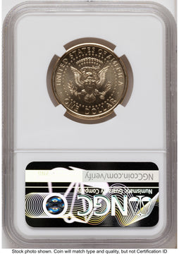 2026 Semiquincentennial President Donald J. Trump $1 (Privy Mark) AR Trump Label NGC MS65