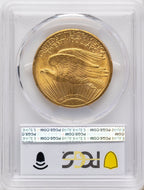 1922 $20 Saint-Gaudens Double Eagle PCGS MS64