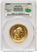 2026 Best of the Mint 1804 Gold Dollar 1 oz Advanced Delivery Magnum Opus CACG MS70