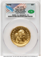 2026 Best of the Mint 1804 Gold Dollar 1 oz First Day of Delivery Louis Palafoutas CACG MS70