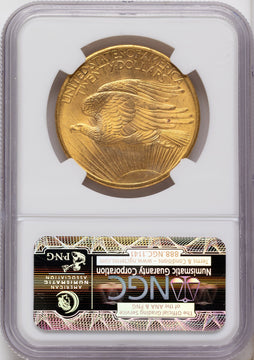 1907 $20 Saint Saint-Gaudens Double Eagle NGC MS66