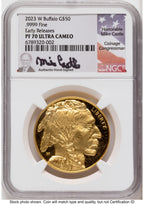 2023-W Proof Gold Buffalo 1 oz ER Mike Castle NGC PF70