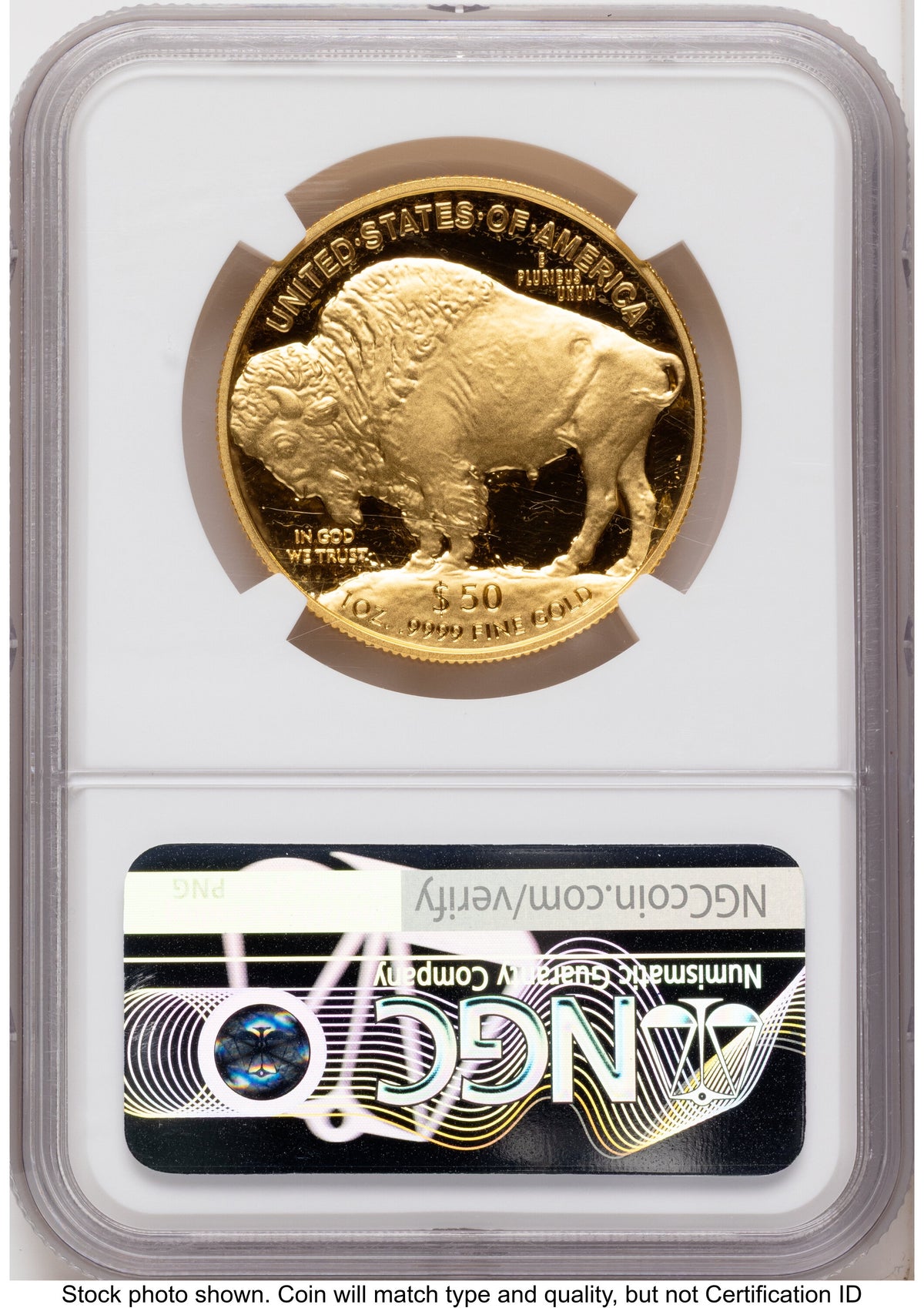 2023-W Proof Gold Buffalo 1 oz ER Mike Castle NGC PF70