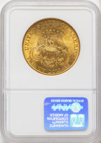1904 $20 Liberty Liberty Double Eagle NGC MS65