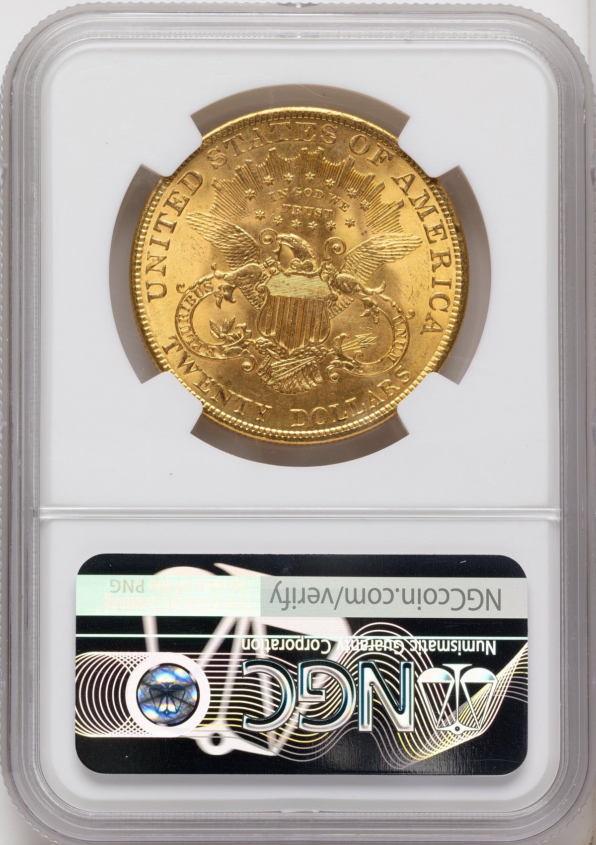 1904 $20 Liberty Liberty Double Eagle NGC MS65