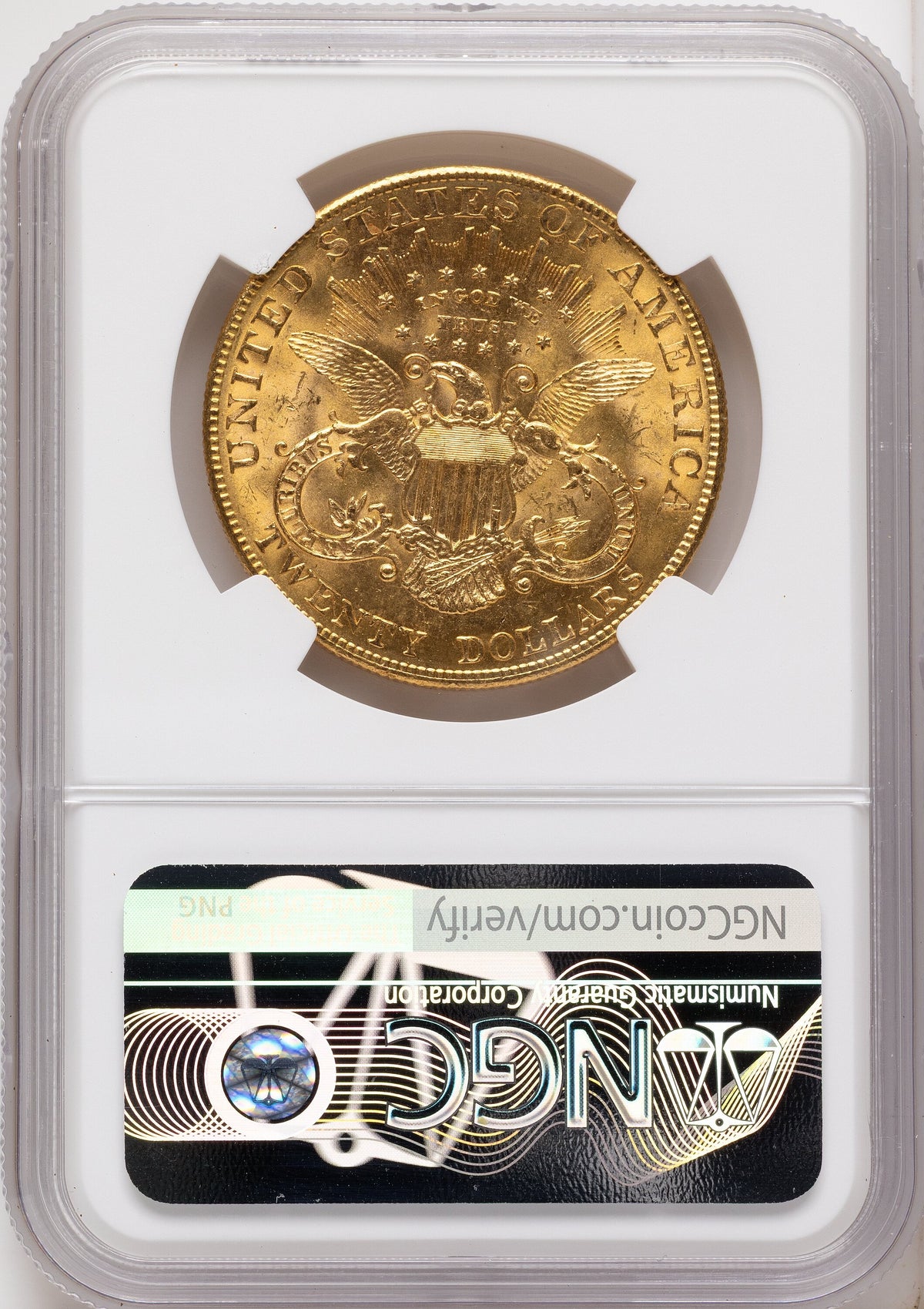 1904 $20 Liberty Liberty Double Eagle NGC MS65