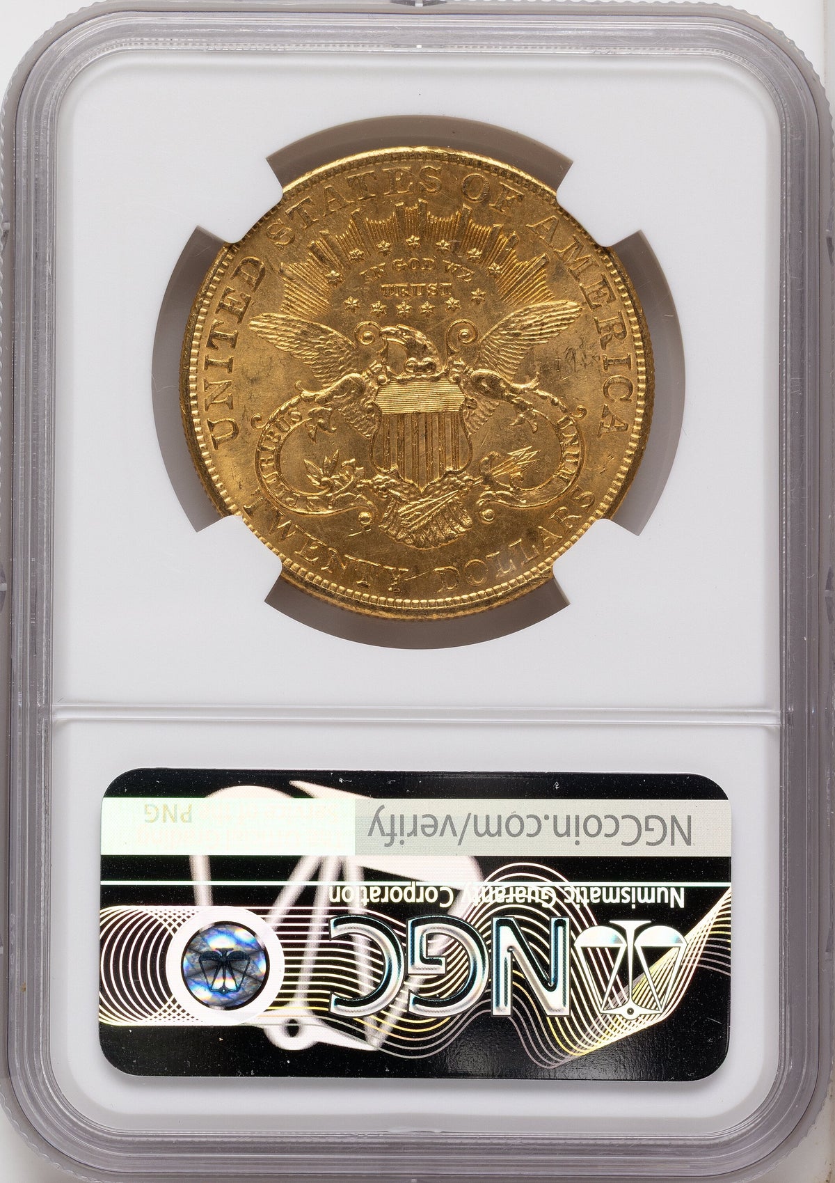 1904 $20 Liberty Liberty Double Eagle NGC MS65