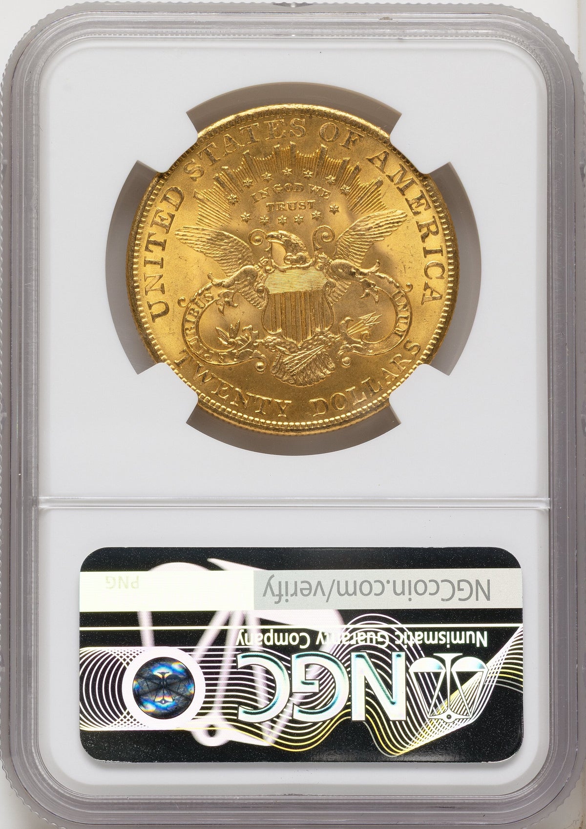 1904 $20 Liberty Liberty Double Eagle NGC MS65