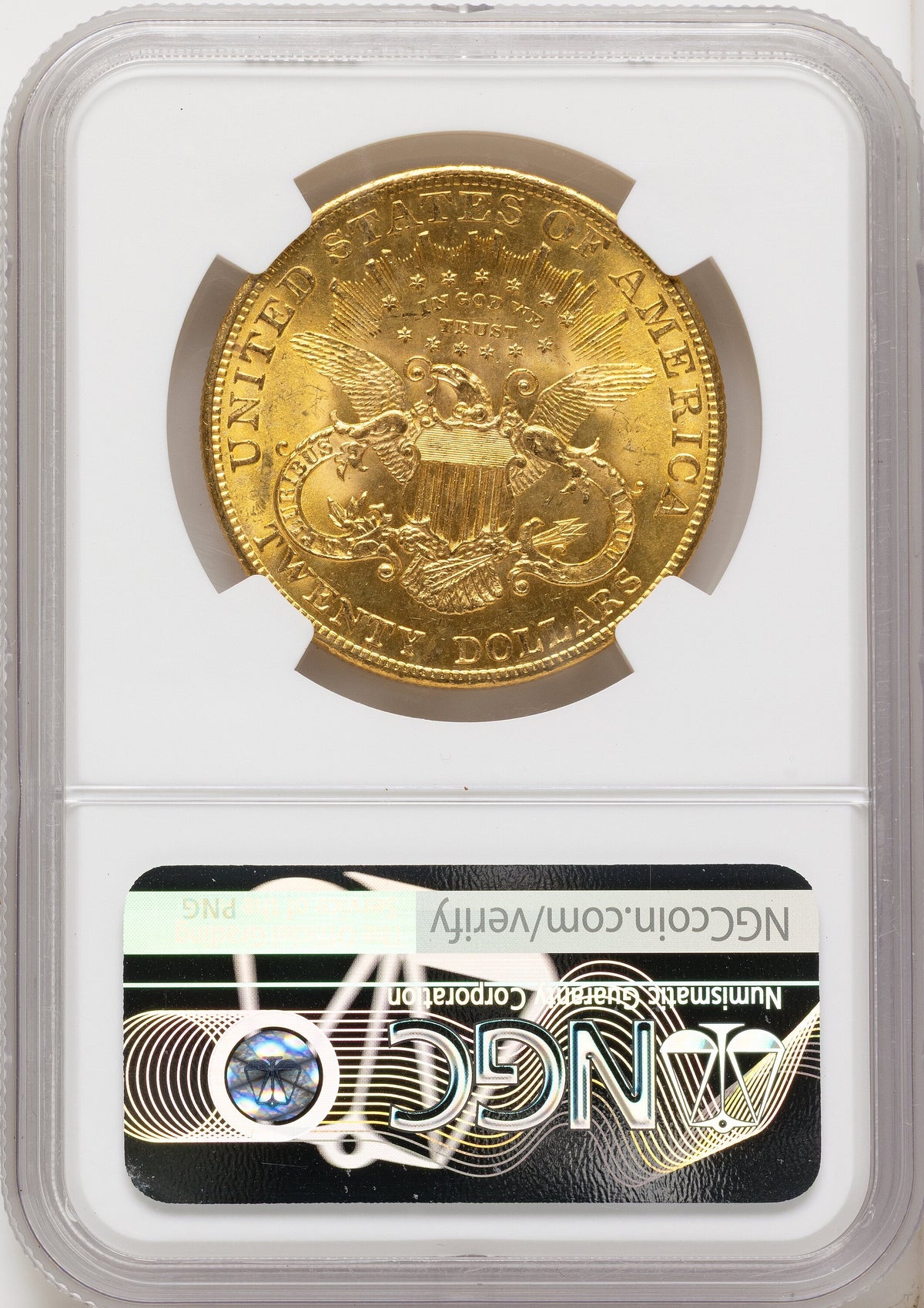 1904 $20 Liberty Liberty Double Eagle NGC MS65