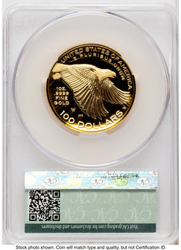 2017-W G$100 American Liberty High Relief 2024 West Point Mint Hoard Non Designation CACG PR70
