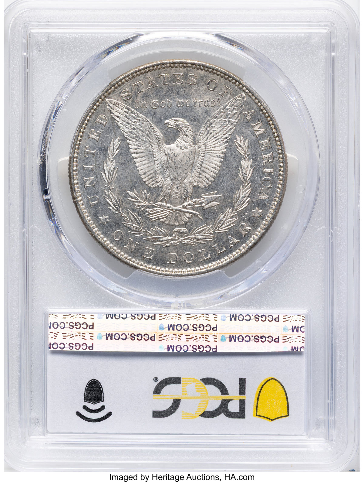 1882 DM Morgan Dollar PCGS MS64