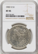 1903-S Morgan Dollar NGC XF45
