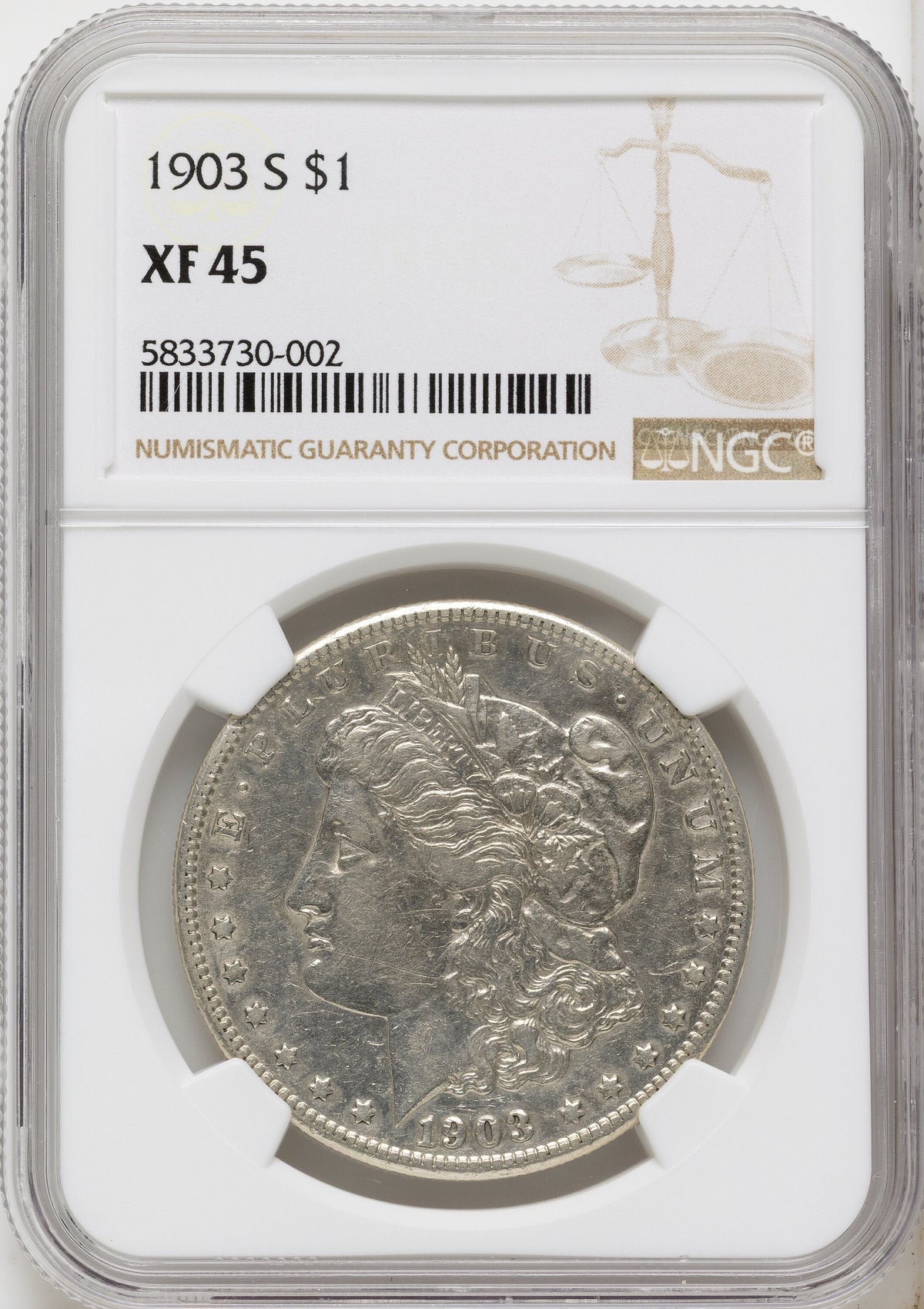 1903-S Morgan Dollar NGC XF45