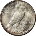 1923-D Peace Dollar PCGS MS66