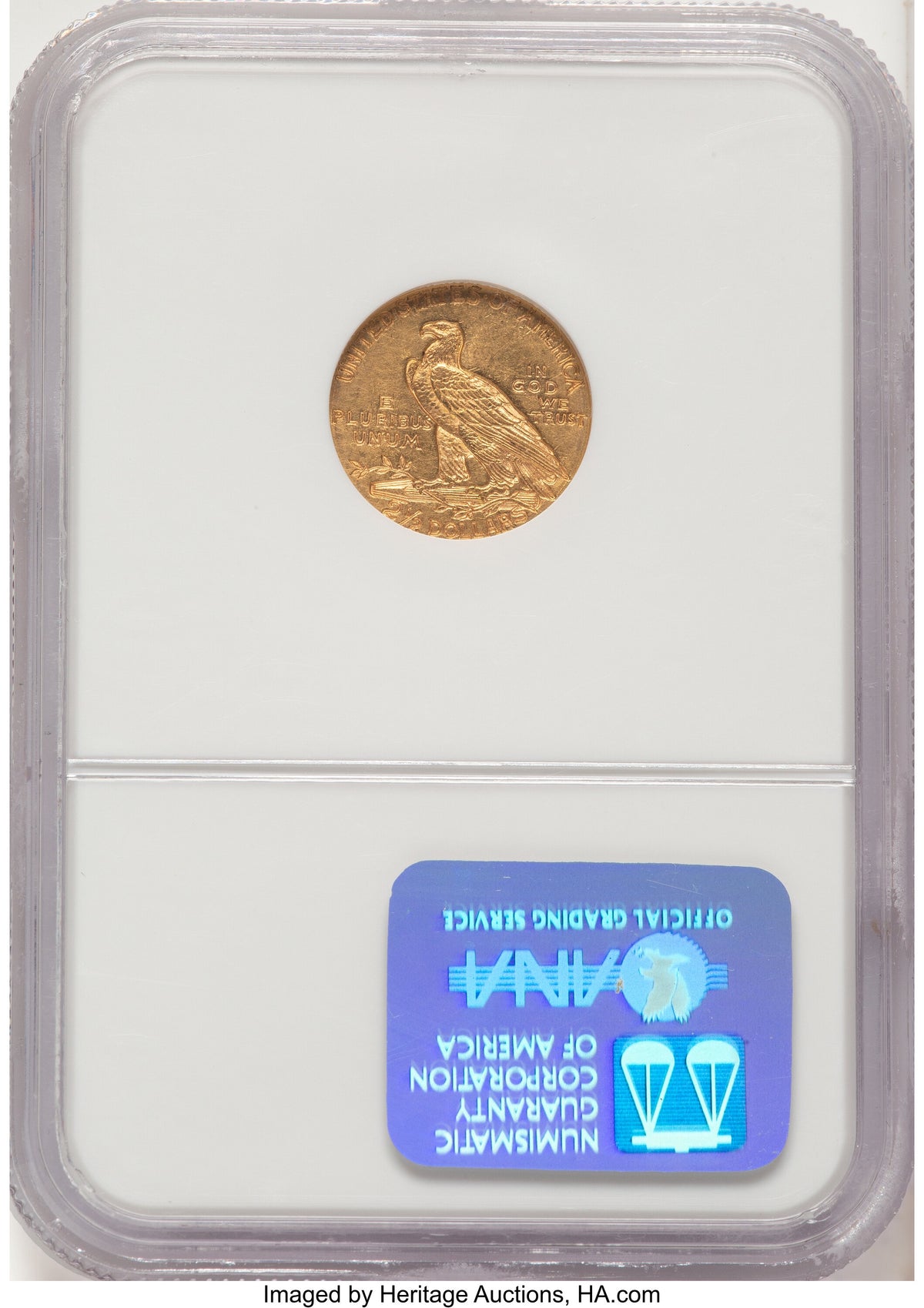 1912 $2.50 Indian Quarter Eagle NGC MS61