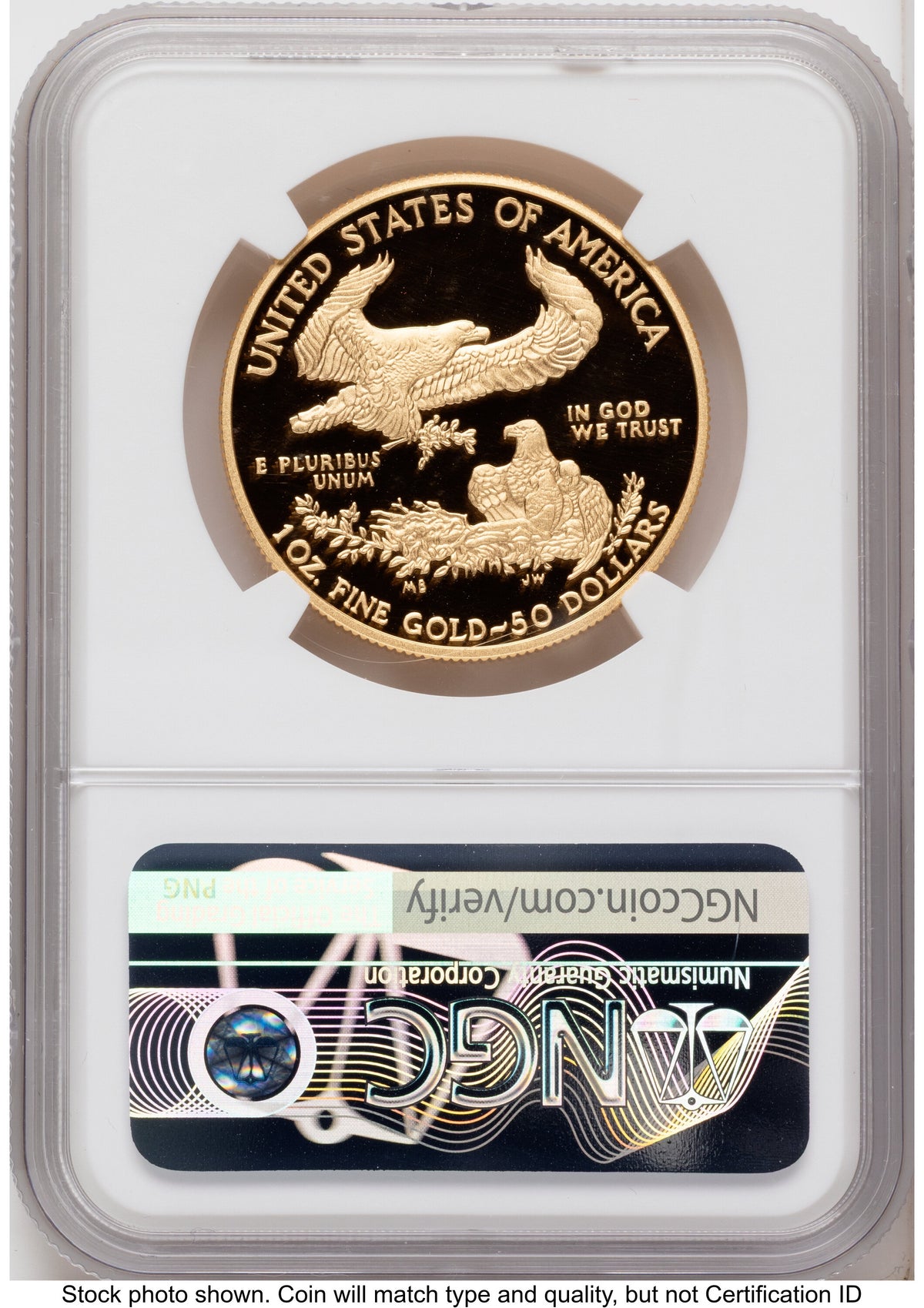 2020-W Proof Gold Eagle 1.85 oz FDI NGC PF70 Ed Moy
