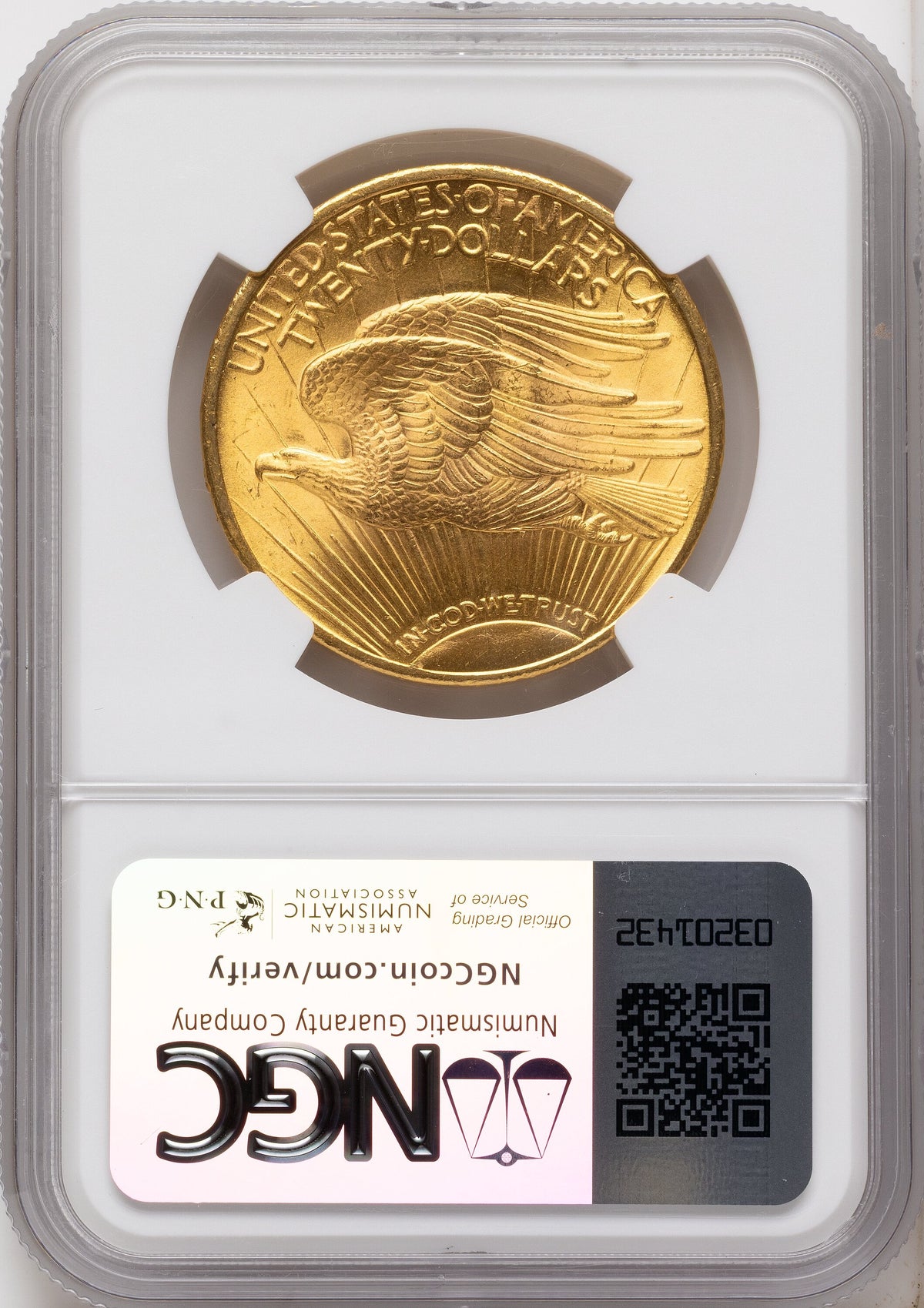 1924 $20 Saint Saint-Gaudens Double Eagle NGC MS67