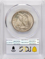 1917-S 50C REVERSE Walking Liberty Half Dollar PCGS MS65