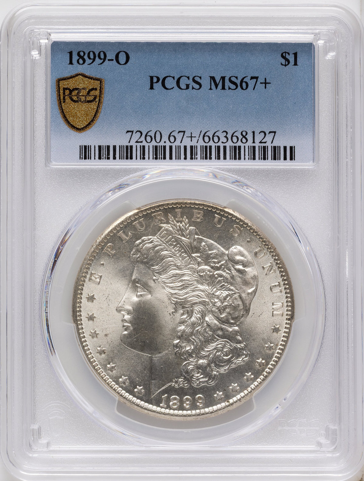 1899-O Morgan Dollar PCGS MS67+