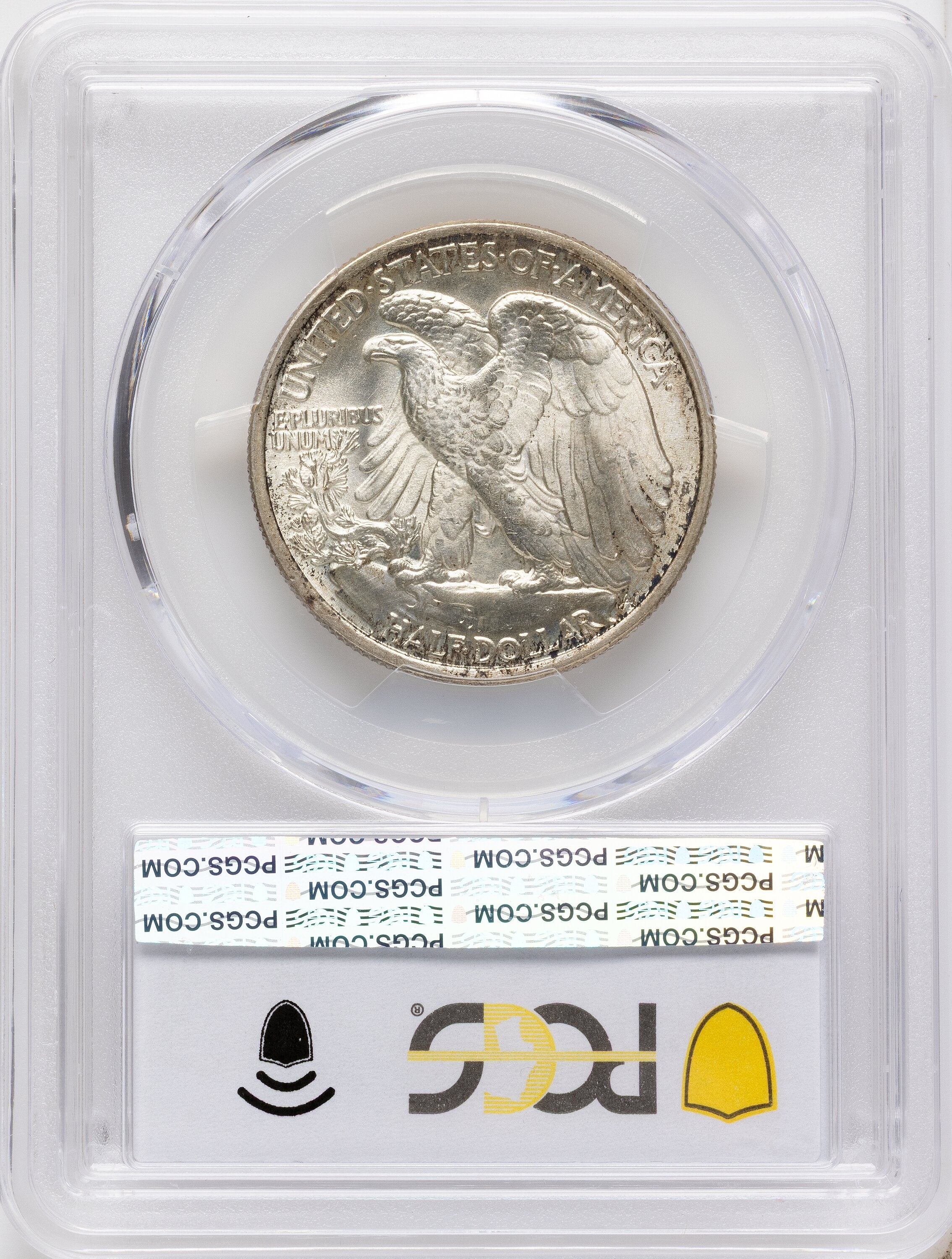 1937 50C Walking Liberty Half Dollar PCGS MS67