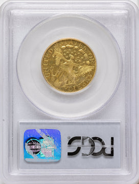 1798 $5 Lg Eagle Lg 8 14 Stars Rev Early Half Eagle PCGS AU55