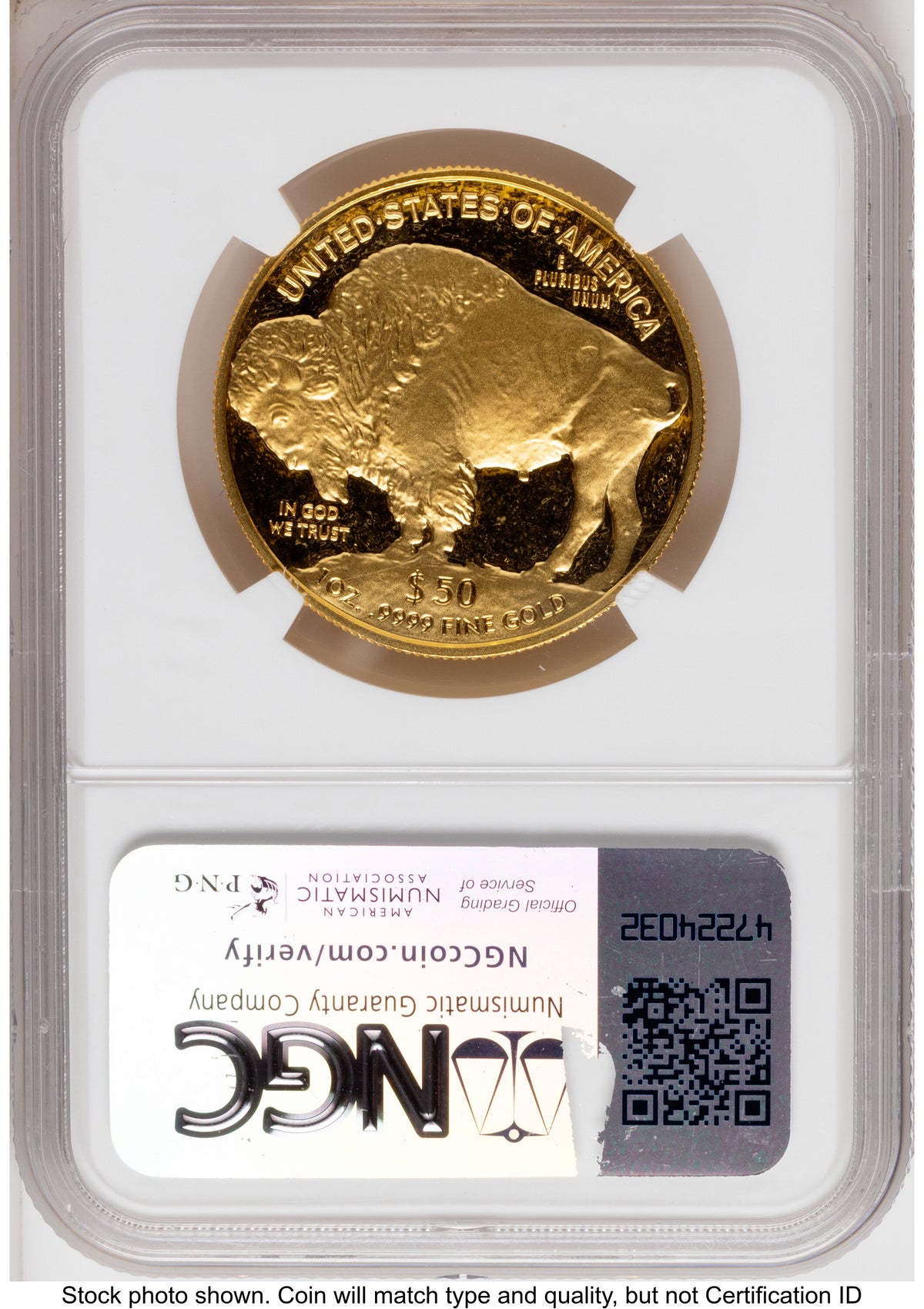 2024-W Proof Gold Buffalo 1 oz NGC PF70 Ed Moy