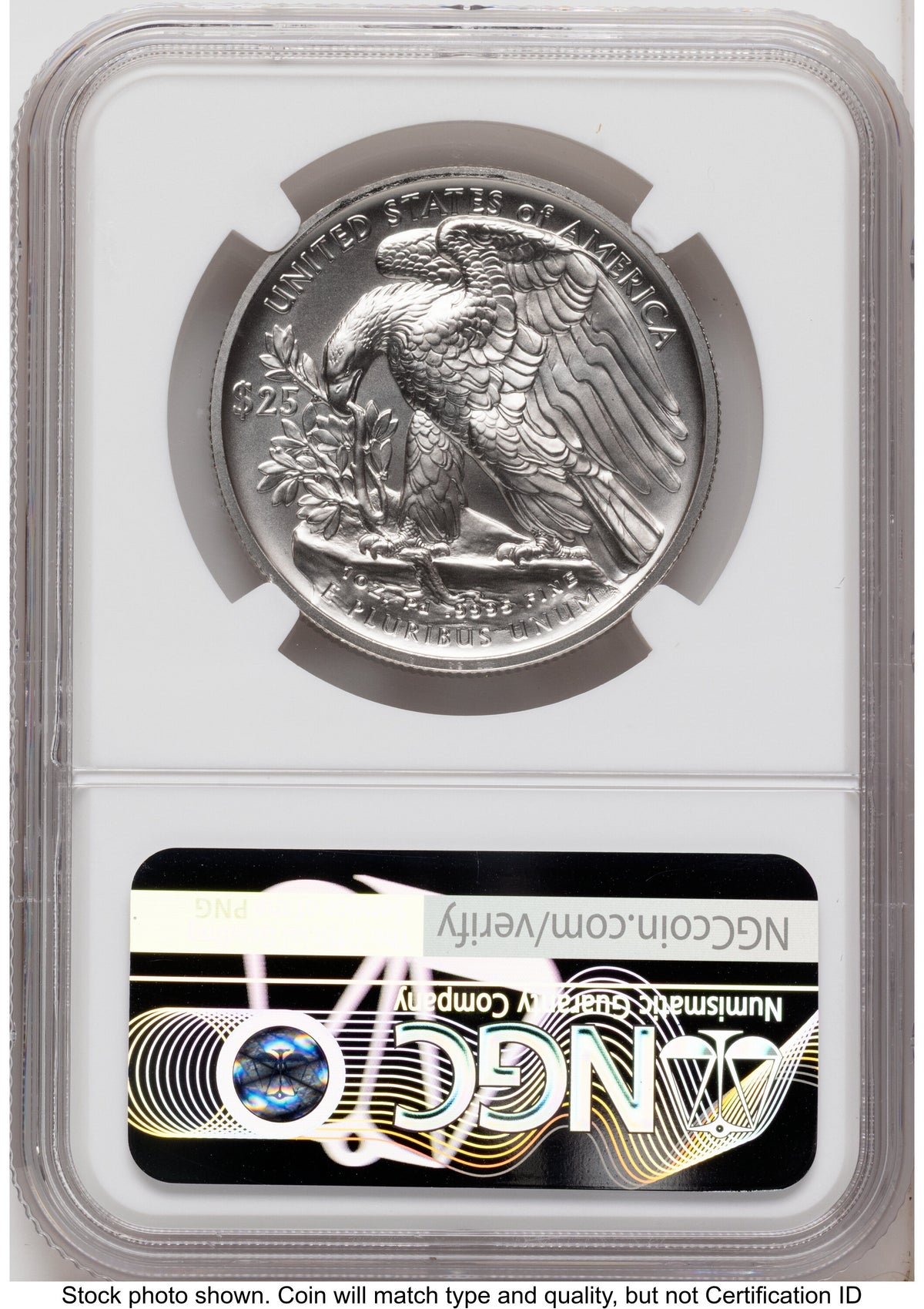 2026-W Palladium Eagle 1 oz Uncirculated AR America 250 John Hancock Label NGC MS70