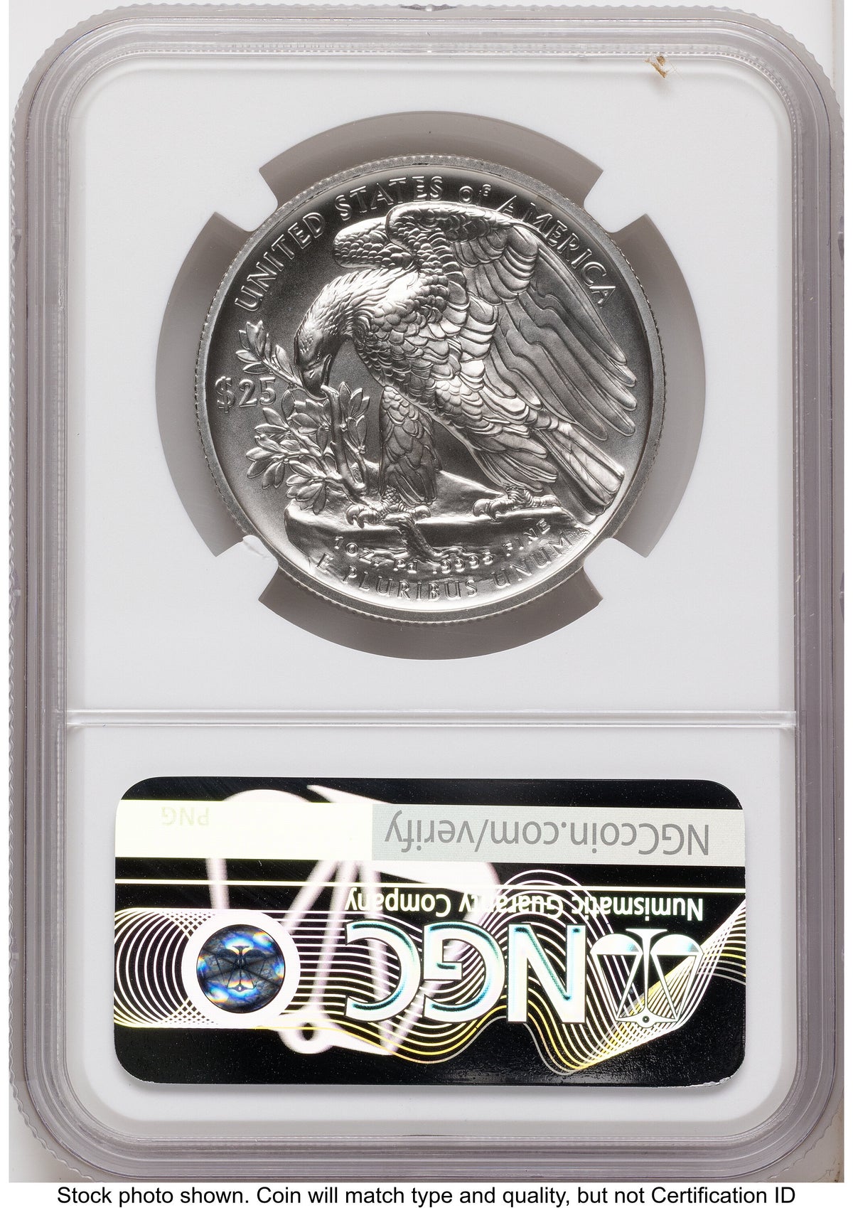 2026-W Palladium Eagle 1 oz Uncirculated ER Mike Castle NGC MS70