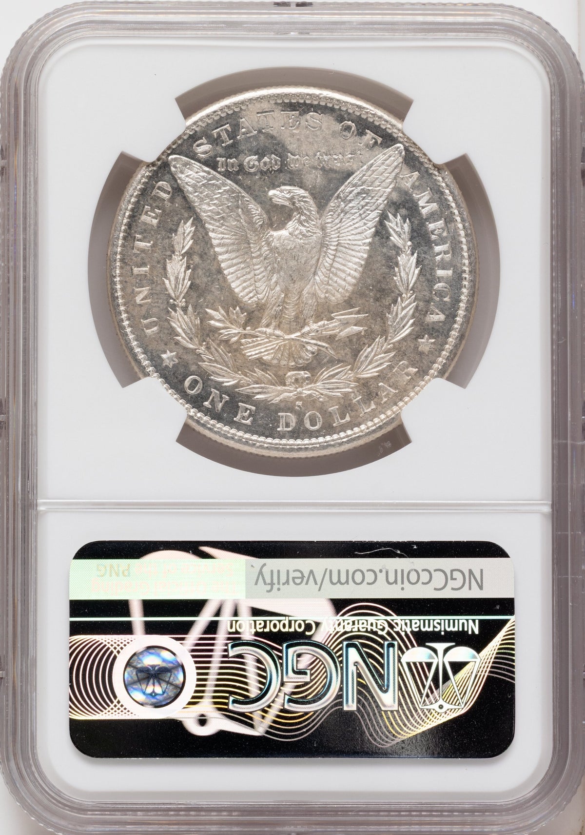 1881-S DM Morgan Dollar NGC MS64