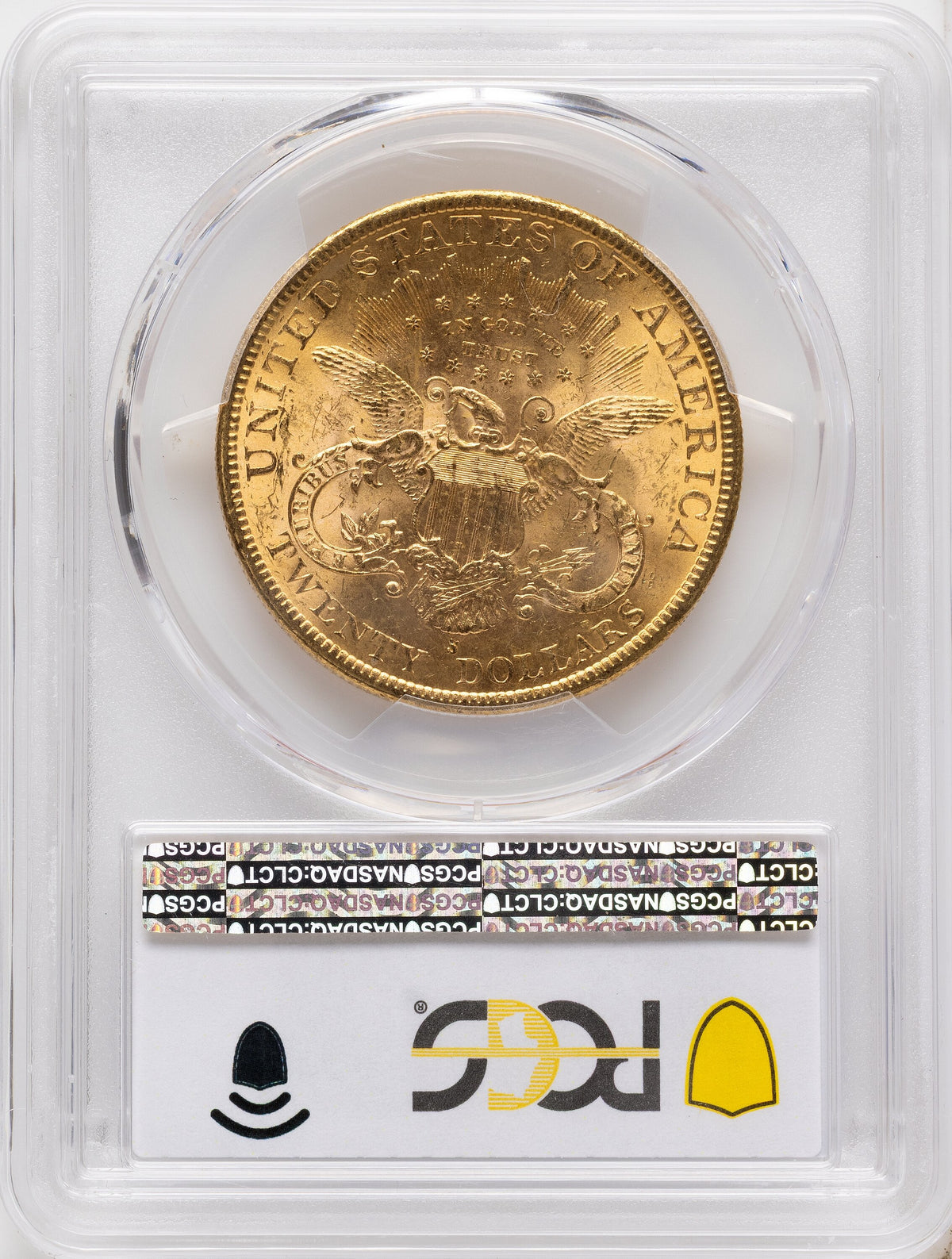 1896-S $20 Liberty Double Eagle PCGS MS62