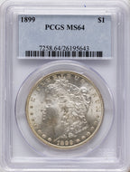 1899 Morgan Dollar PCGS MS64