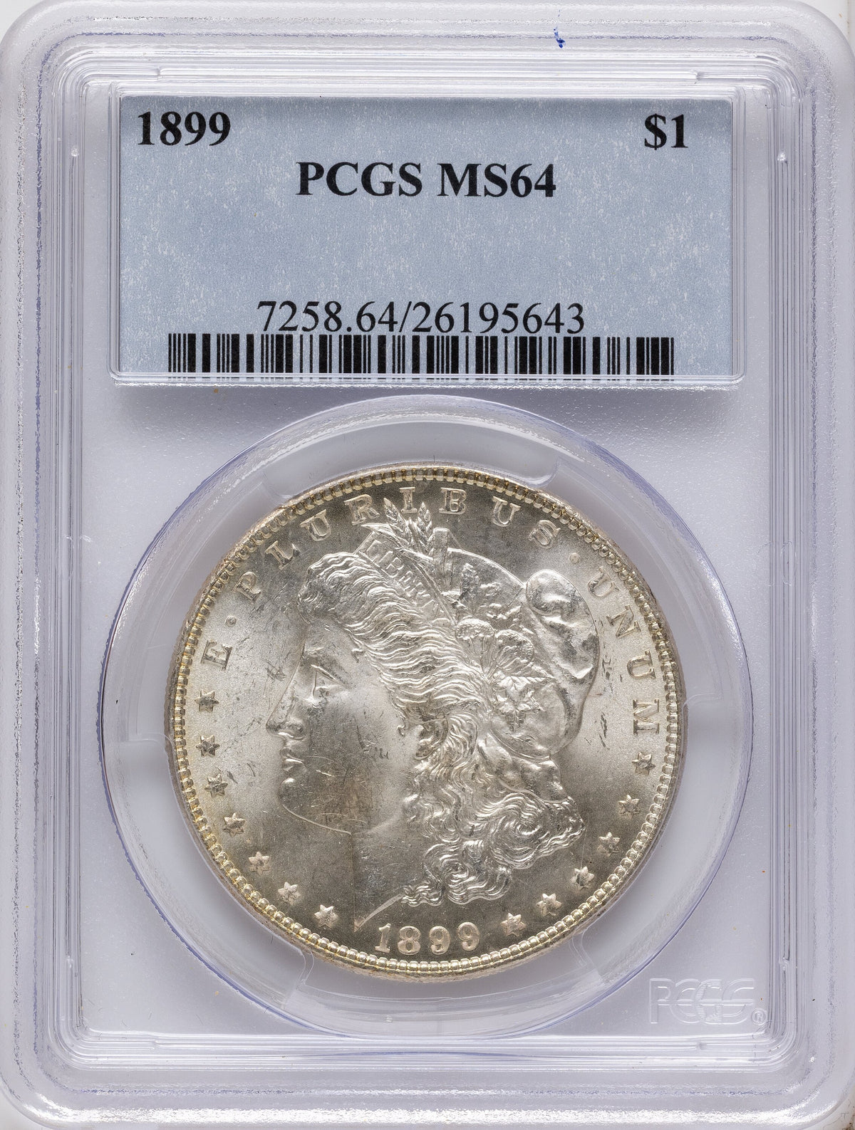 1899 Morgan Dollar PCGS MS64
