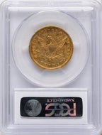 1856 $10 Liberty Eagle PCGS AU53