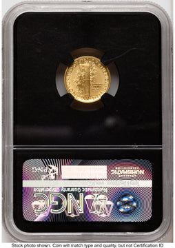 2016-W 10C Mercury Dime 100th Anniversary Gold Centennial ER NGC MS70 Ed Moy