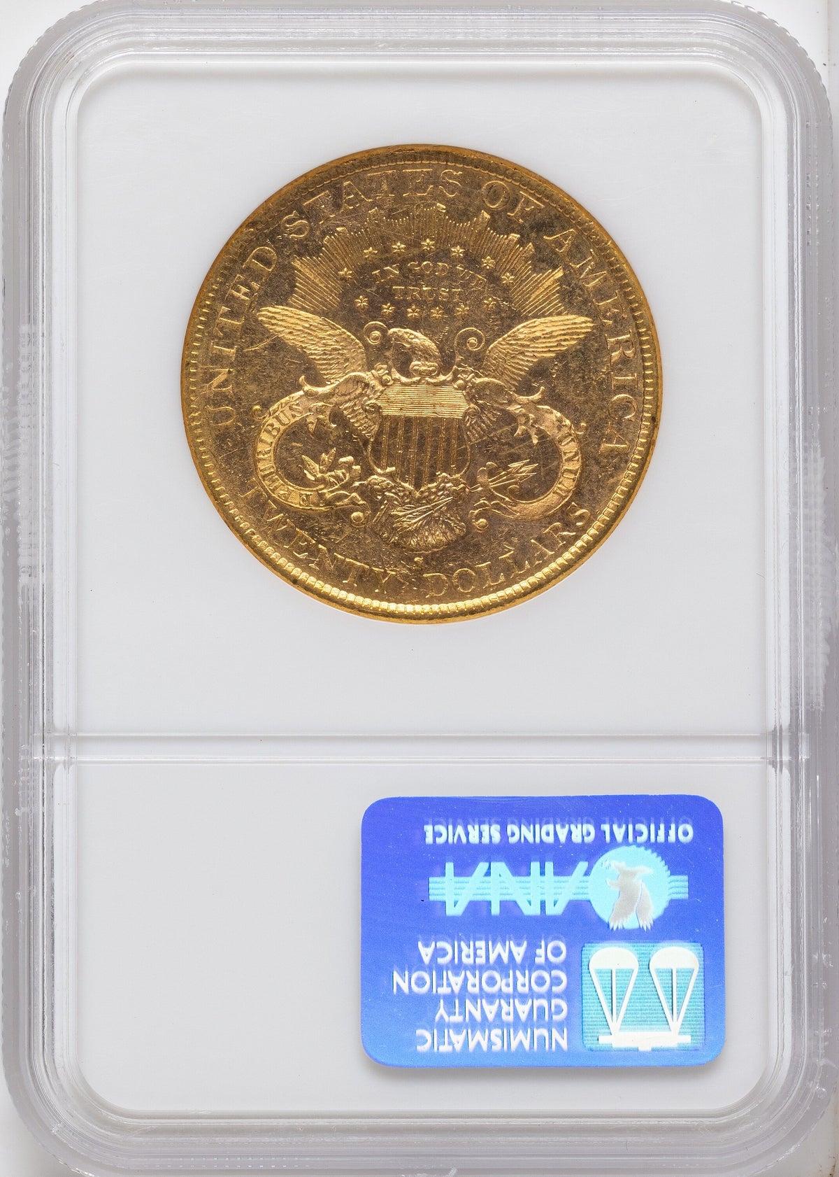 1891-S $20 Liberty Double Eagle NGC MS63