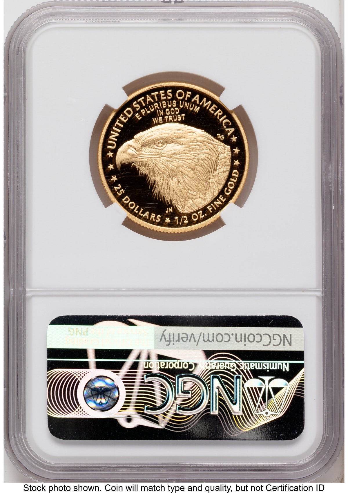2023-W Proof Gold Eagle 1/2 oz FDI Ron Harrigal NGC PF70