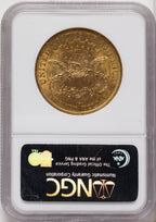 1877-S $20 Liberty Double Eagle NGC MS61