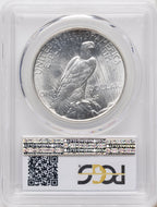 1927-D CAC Peace Dollar PCGS MS63