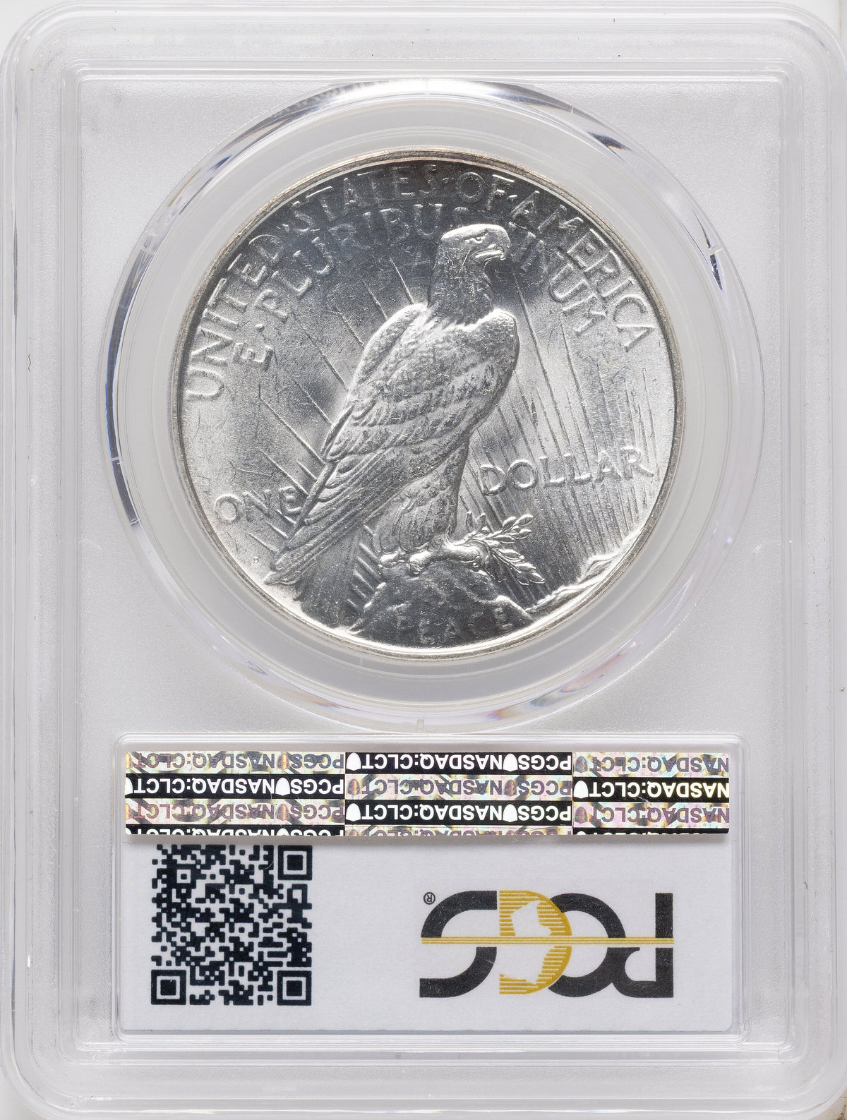 1927-D CAC Peace Dollar PCGS MS63