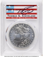 2021 6 Coin Morgan & Peace Dollar Set AR Thomas Cleveland Americana PCGS MS70