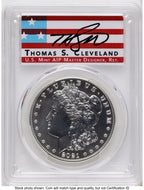 2021 6 Coin Morgan & Peace Dollar Set AR Thomas Cleveland Americana PCGS MS70