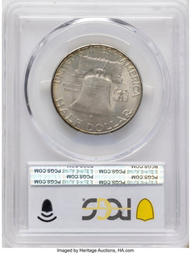 1948-D 50C DDR FS-801 FL Franklin Half Dollar PCGS MS66