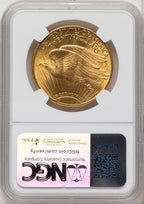 1915-S $20 Saint-Gaudens Double Eagle NGC MS64