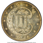 1869 3CS Three Cent Silver PCGS MS66+