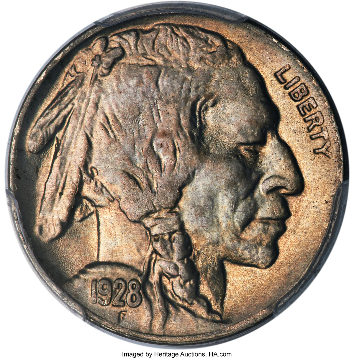 1928-D 5C Buffalo Nickel PCGS MS66