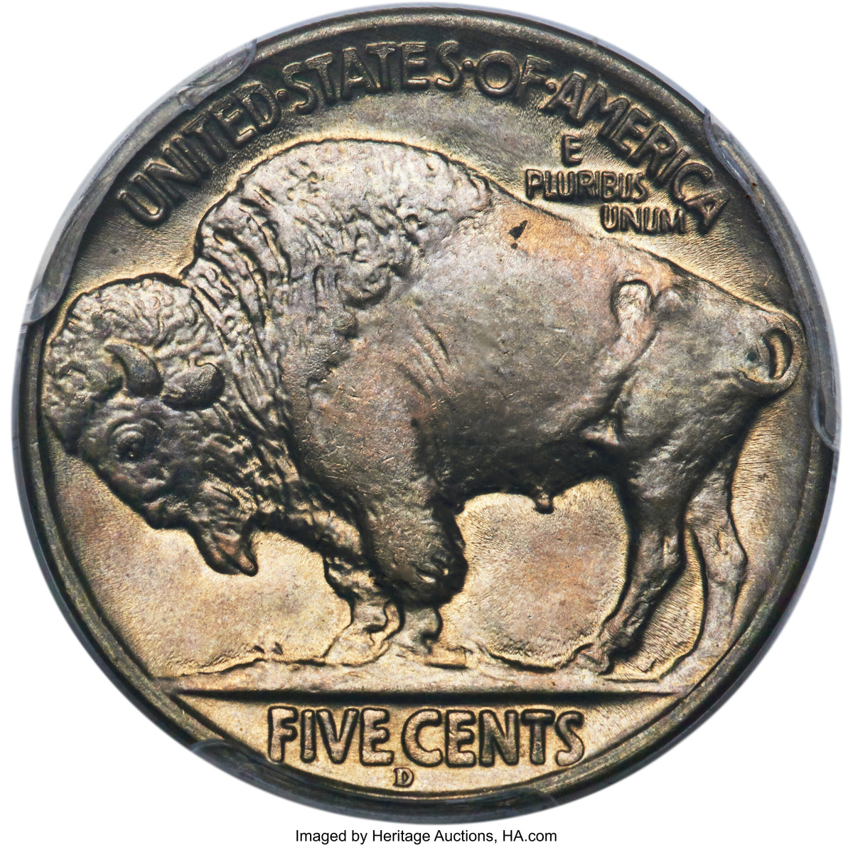 1928-D 5C Buffalo Nickel PCGS MS66