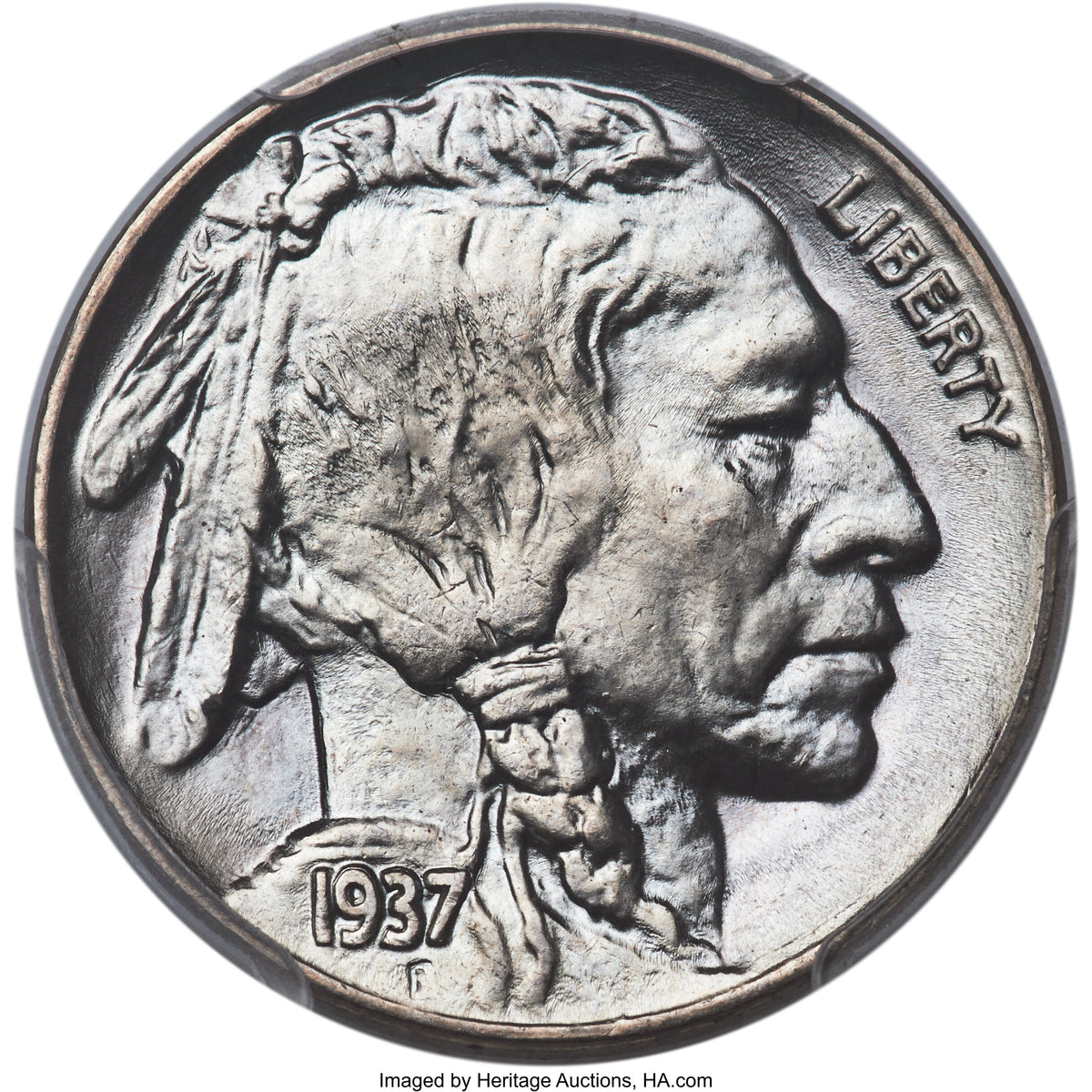 1937 5C Buffalo Nickel PCGS MS68