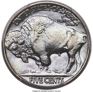 1937 5C Buffalo Nickel PCGS MS68